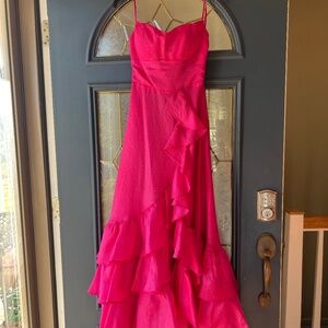 B. DARLIN 1/2 Prom dress Fuchsia Pink
